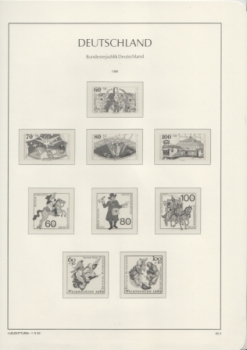 Bundesrepublik Deutschland - 1989 - SF